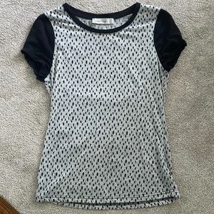 Grey Animal Print Tee